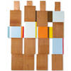 Alberto Casari. 2-2-2-2-2-5-2, 2014. Óleo sobre madera. 218 x 178 cm.