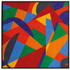Claudio Tozzi. Movimento , 2014. Liquitex sobre tela, 80 x 80 cm.
